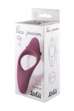 Pierścień-Erection Vibroring Pure Passion Stardust Wine Red - obrazek 4