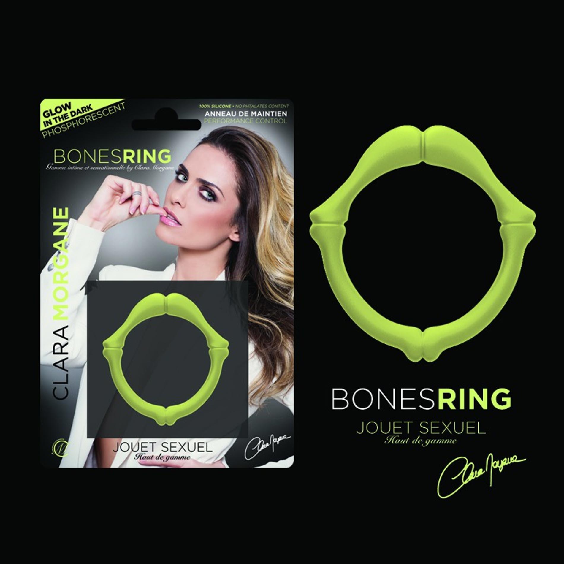 57-19029_01 Bones Ring Phosphorescent – Glow In The Dark - obrazek 1