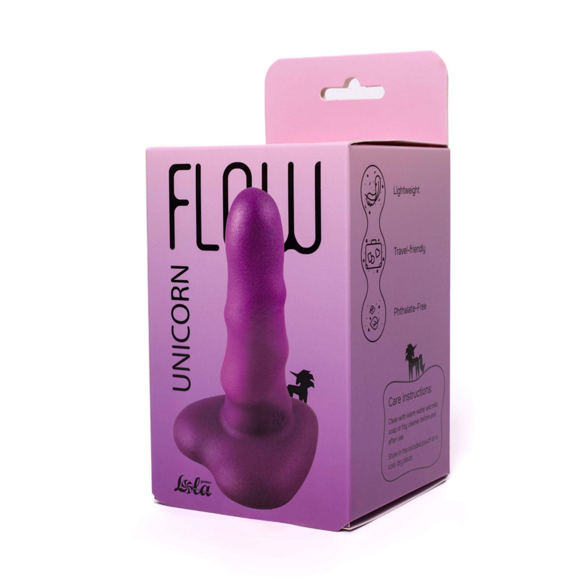 57-2047-04_01 Dildo Unicorn Mini Purple - obrazek 1