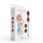 Vaginal balls set Love Story Diva Wine Red - obrazek 4