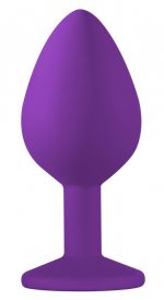 Plug-Anal Plug Emotions Cutie Medium Purple Blue crystal - obrazek 2
