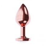 Plug-Butt Plug Diamond Moonstone Shine S Rose Gold - obrazek 2