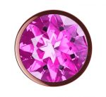 Plug-Butt Plug Diamond Quartz Shine L Rose Gold - obrazek 3