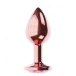 Plug-Butt Plug Diamond Ruby Shine L Rose Gold - obrazek 2