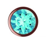 Plug-Butt Plug Diamond Topaz Shine L Rose Gold - obrazek 3