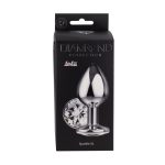 Enlarged Anal Plug Diamond Clear Sparkle XL - obrazek 2