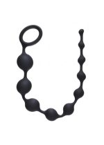 Plug/kulki-Anal Beads Long Pleasure Chain Black - obrazek 2