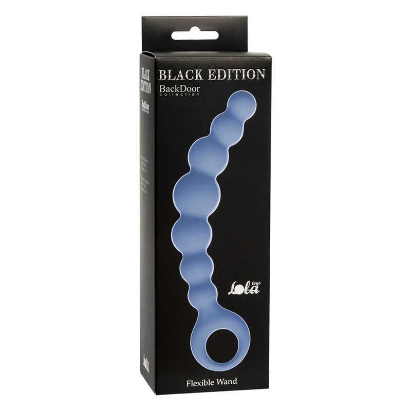 57-4202-02 Plug-Anal Beards Flexible Wand Blue - obrazek 1