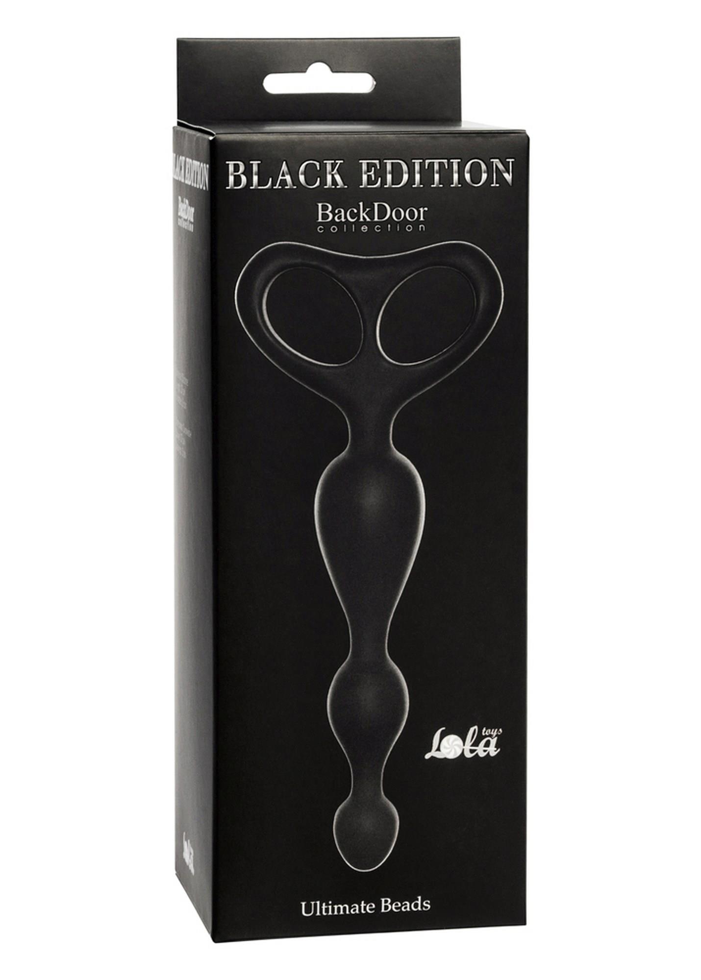 57-4203-01 Plug/kulki-Ultimate Beads Black - obrazek 1