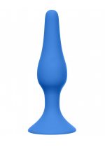Plug-Slim Anal Plug Small Blue - obrazek 2