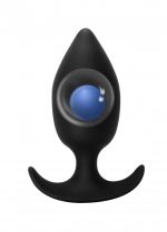 Plug-Anal plug with misplaced center of gravity Spice it up Insatiable Black - obrazek 3