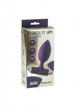 Vibrating Anal Plug Spice it up New Edition Perfection Ultraviolet - obrazek 3