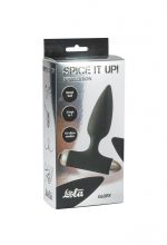 Vibrating Anal Plug Spice it up New Edition Glory Black - obrazek 3