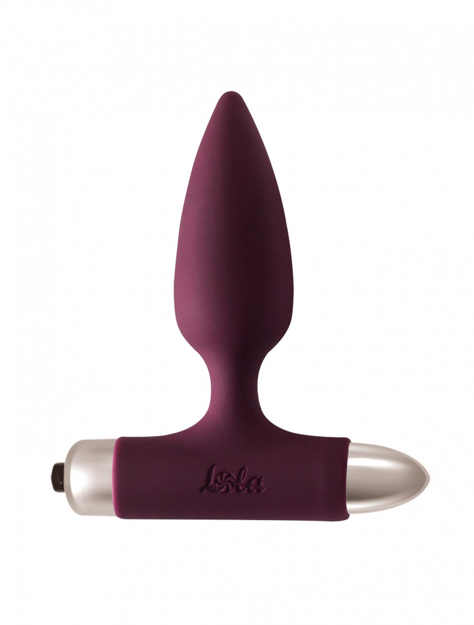 57-8015-03 Vibrating Anal Plug Spice it up New Edition Glory Wine red - obrazek 1