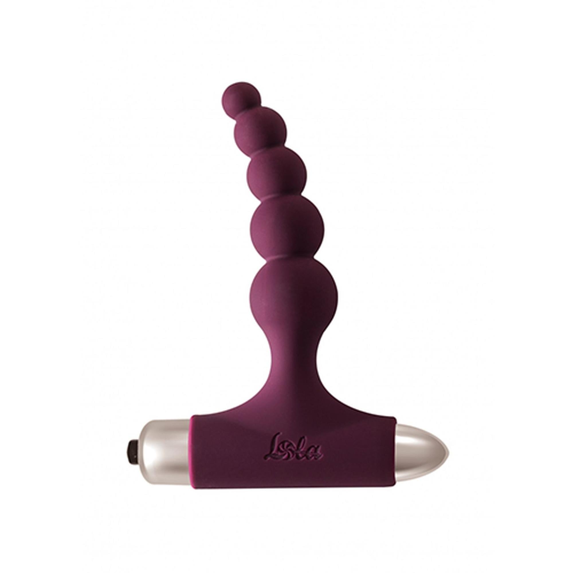 57-8017-03 Vibrating Anal Plug Spice it up New Edition Splendor Wine red - obrazek 1