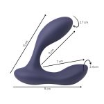 Prostate Massager with 2 motors Spice it Up P-Bliss - obrazek 8