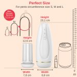 Masturbator - Nappex™ Branco White - Premium Mastubators (10 Languages) - obrazek 8