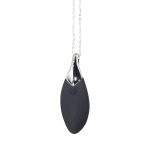 Vibrating necklace Liberty Leaf Black - obrazek 3