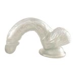 Pearlescent dildo Mabe Pearl White - obrazek 3