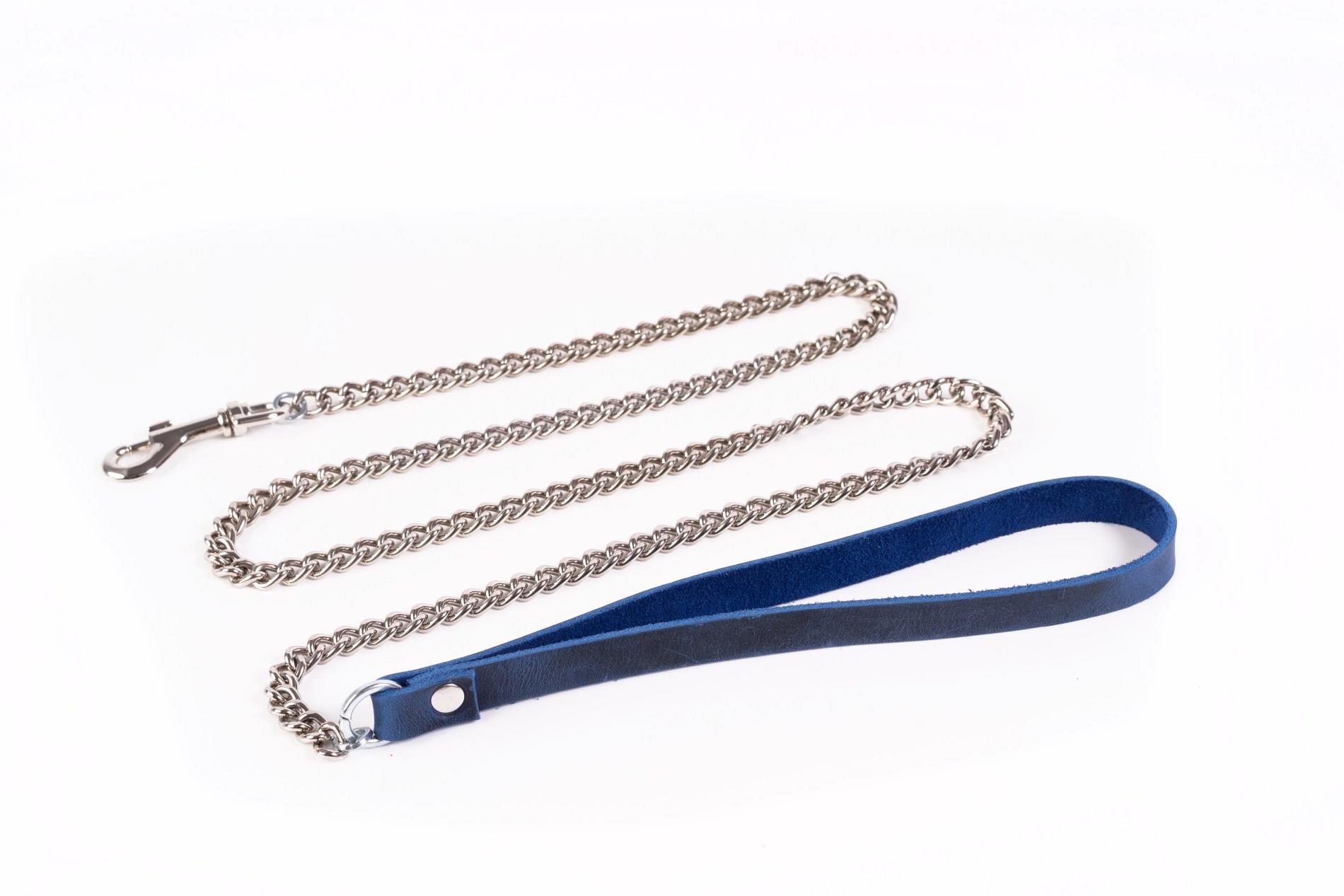 58-00097 Smycz- Leash Crazy Horse Blue - obrazek 1