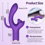 Wibrator - Patty, 7 vibration functions, 7 ball tapping, USB - obrazek 8