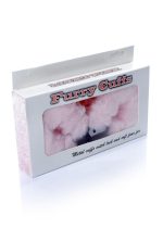 Kajdanki Fetish B - Series- Furry Cuffs Light Pink - obrazek 5