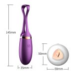 Jajko/wibr-Vibrating Silicone Love EGG USB 10 Function / Voice Control - obrazek 9