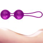 Kulki-Vibrating Silicone Kegel Balls Set USB 10 Function / Remote control - obrazek 7