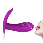 Stymulator-Silicone Panty Vibrator USB 10 Function / Heating / Voice Control - obrazek 5