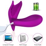 Stymulator-Silicone Panty Vibrator USB 10 Function / Heating / Voice Control - obrazek 6