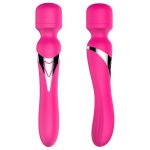 Stymulator - B - Series - Silicone Dual Massager Pulsator USB 7+7 Function (Pink) - obrazek 10