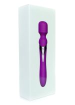 Stymulator-Silicone Dual Massager USB 7+7 Function Purple - obrazek 12
