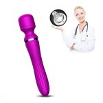 Stymulator-Silicone Dual Massager USB 7+7 Function Purple - obrazek 8