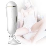 Masturbator-Vibrating Masturbation Cup USB 7 + Interactive Function / Talk Mode - obrazek 3