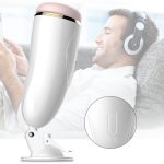 Masturbator-Vibrating Masturbation Cup USB 7 + Interactive Function / Talk Mode - obrazek 5