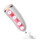 Masturbator-Vibrating Masturbation Cup USB 7 + Interactive Function / Talk Mode - obrazek 8
