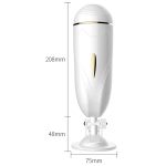 Masturbator-Vibrating Masturbation Cup USB 7 + Interactive Function / Talk Mode - obrazek 12