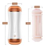 Masturbator - B - Series - Vibrating Masturbation Cup USB 10 function + Interactive Function / Double Ends - obrazek 7