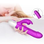 Wibrator-Silicone Vibrator USB 10 Function + Expander and Thrusting Function - obrazek 6