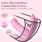 Silicone Vibrator 7 vibration modes - Heating + APP - obrazek 8