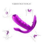 Stymulator-Silicone Panty Vibrator USB 7 Function / Heating - obrazek 4