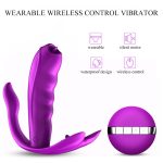 Stymulator-Silicone Panty Vibrator USB 7 Function / Heating - obrazek 12