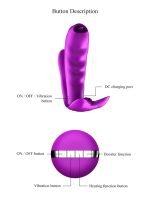 Stymulator-Silicone Panty Vibrator USB 7 Function / Heating - obrazek 14