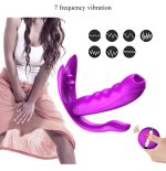 Stymulator-Silicone Panty Vibrator USB 7 Function / Heating - obrazek 16