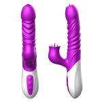 Wibrator-Silicone Vibrator USB 10 Function and Thrusting Function / Heating - obrazek 2