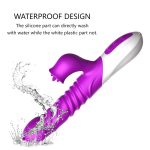 Wibrator-Silicone Vibrator USB 10 Function and Thrusting Function / Heating - obrazek 9