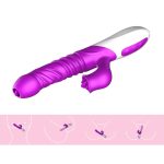 Wibrator-Silicone Vibrator USB 10 Function and Thrusting Function / Heating - obrazek 10