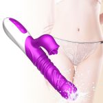 Wibrator-Silicone Vibrator USB 10 Function and Thrusting Function / Heating - obrazek 11