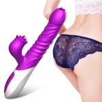 Wibrator-Silicone Vibrator USB 10 Function and Thrusting Function / Heating - obrazek 13