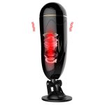 Masturbator-Vibrating Masturbation Cup USB 7 + Interactive Function / Talk Mode - obrazek 3